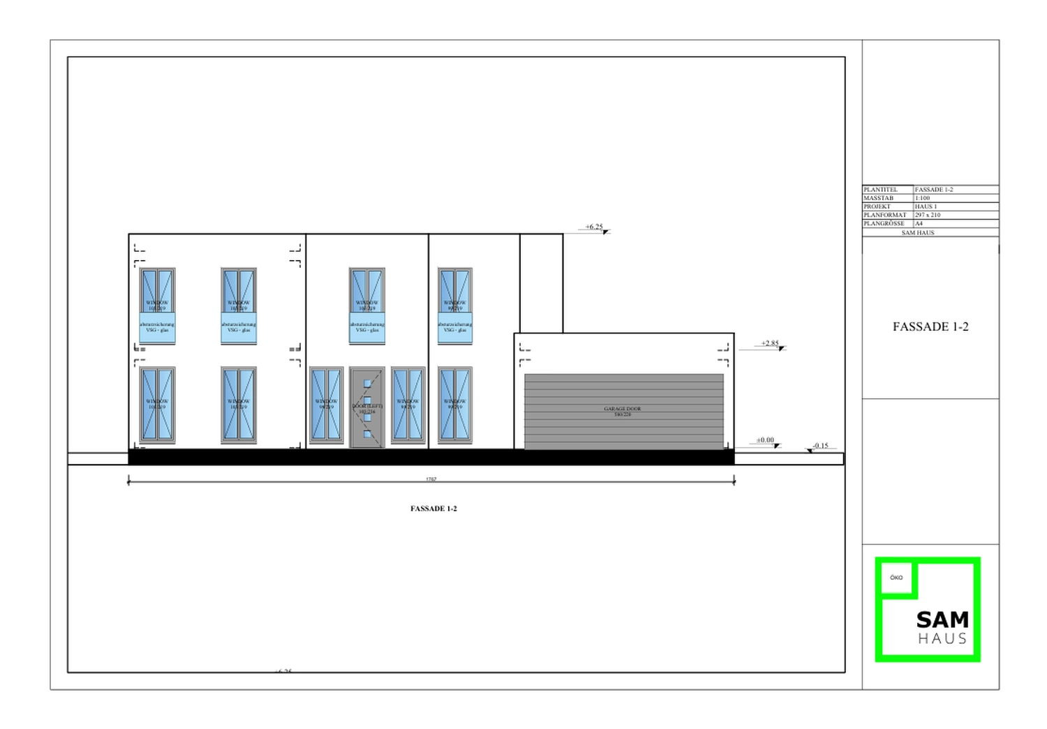 Sam Haus – modularer Hausbau - Hausmodell