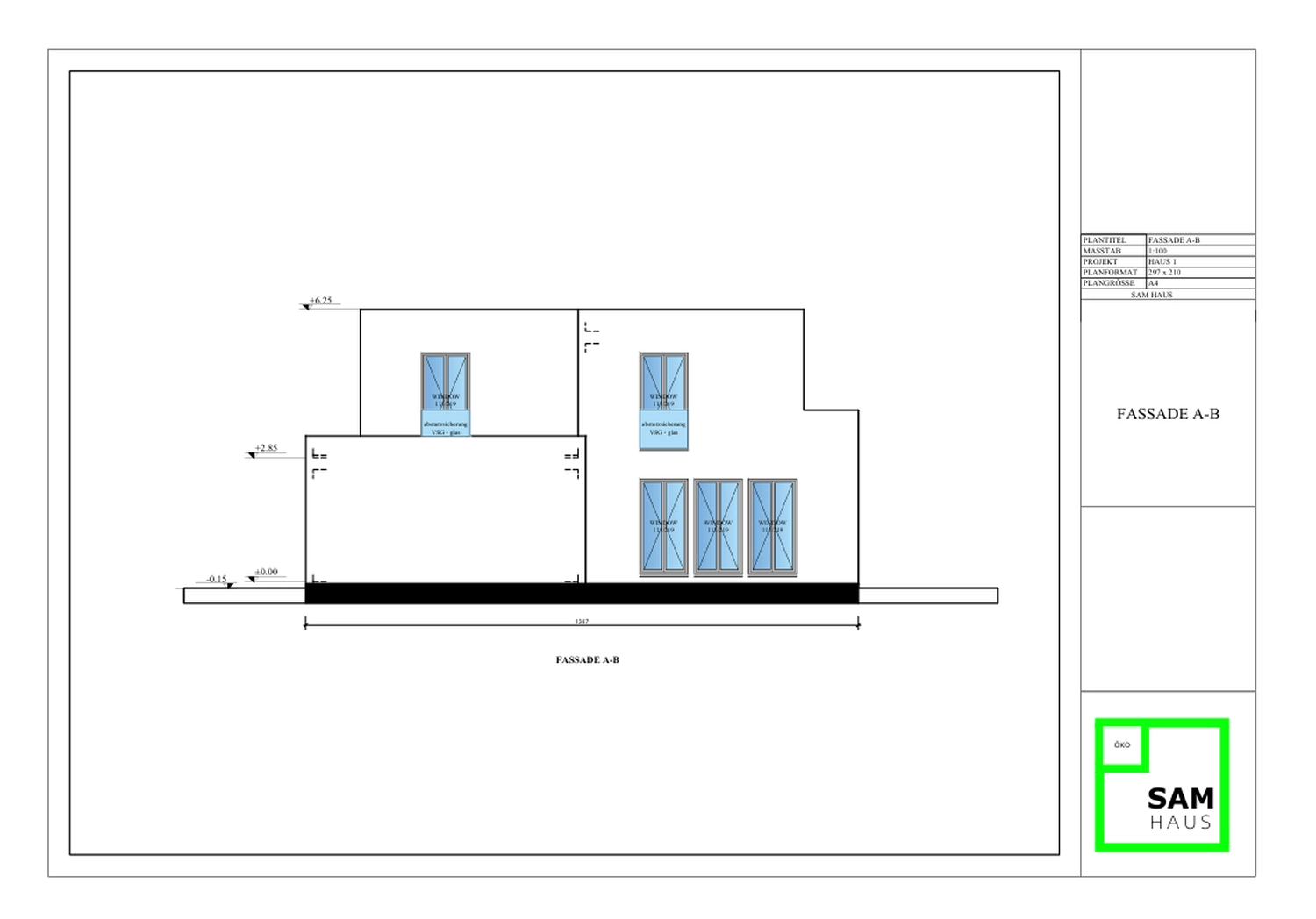 Sam Haus – modularer Hausbau - Hausmodell