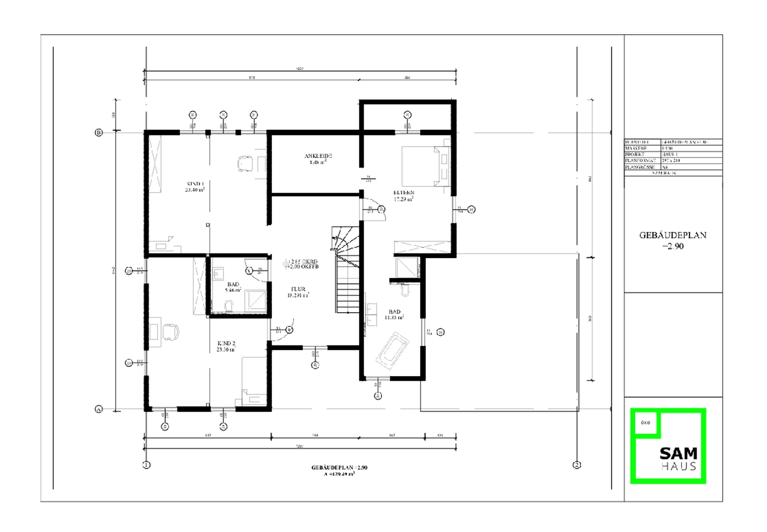 Sam Haus – modularer Hausbau - Hausmodell
