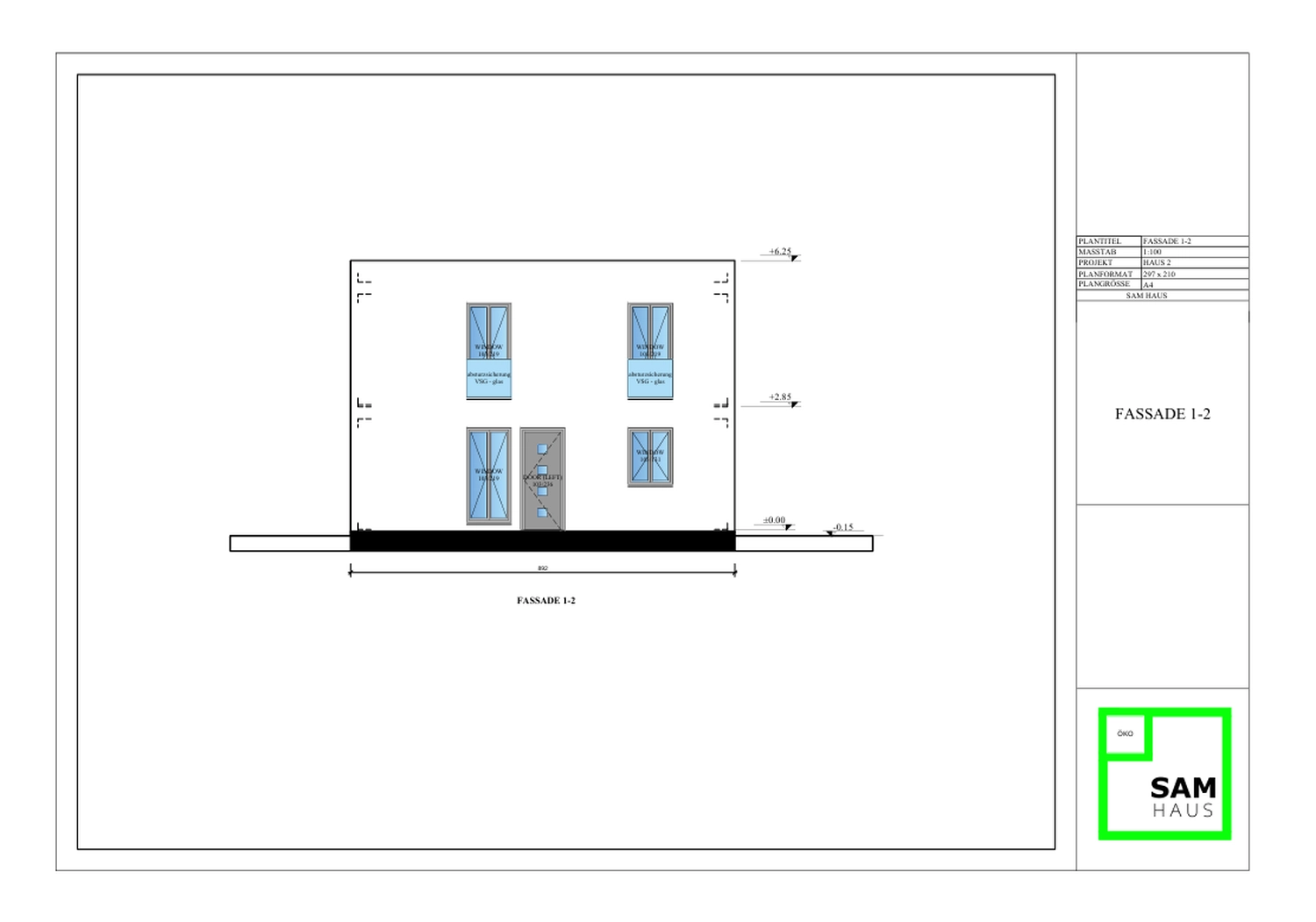 Sam Haus – modularer Hausbau - Hausmodell