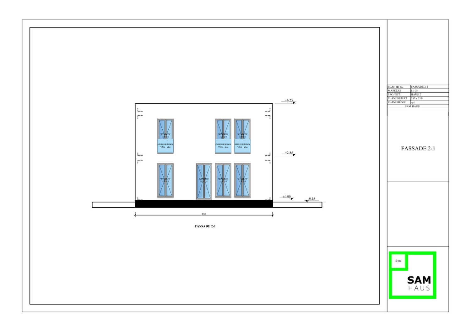 Sam Haus – modularer Hausbau - Hausmodell