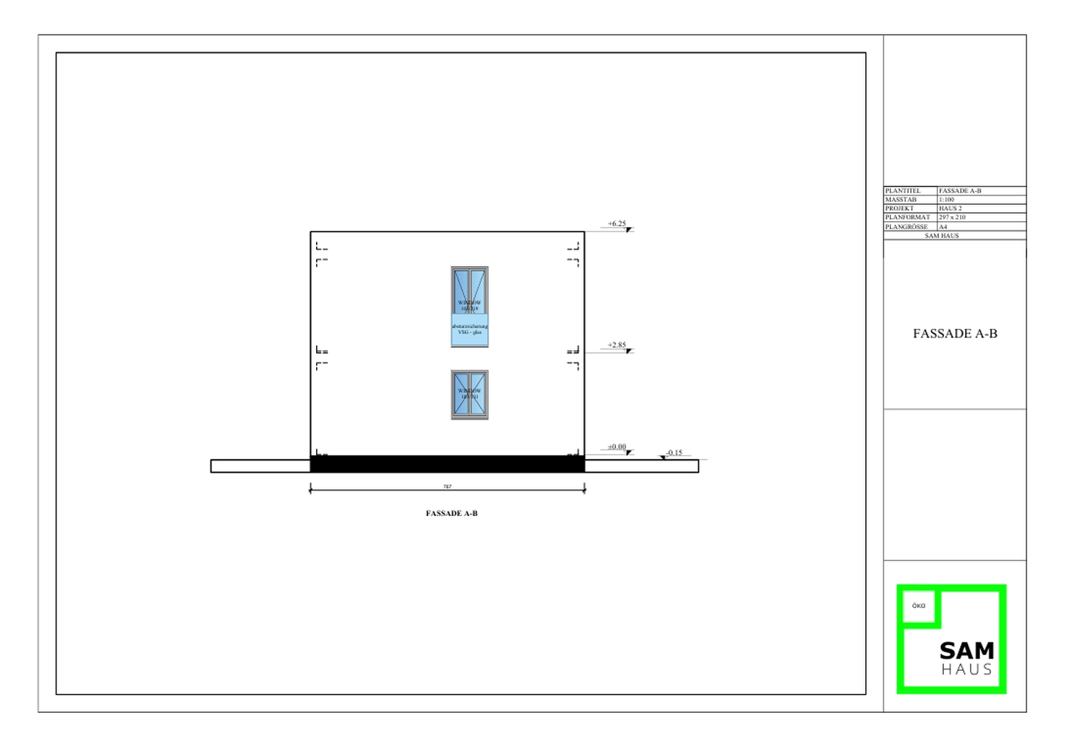 Sam Haus – modularer Hausbau - Hausmodell