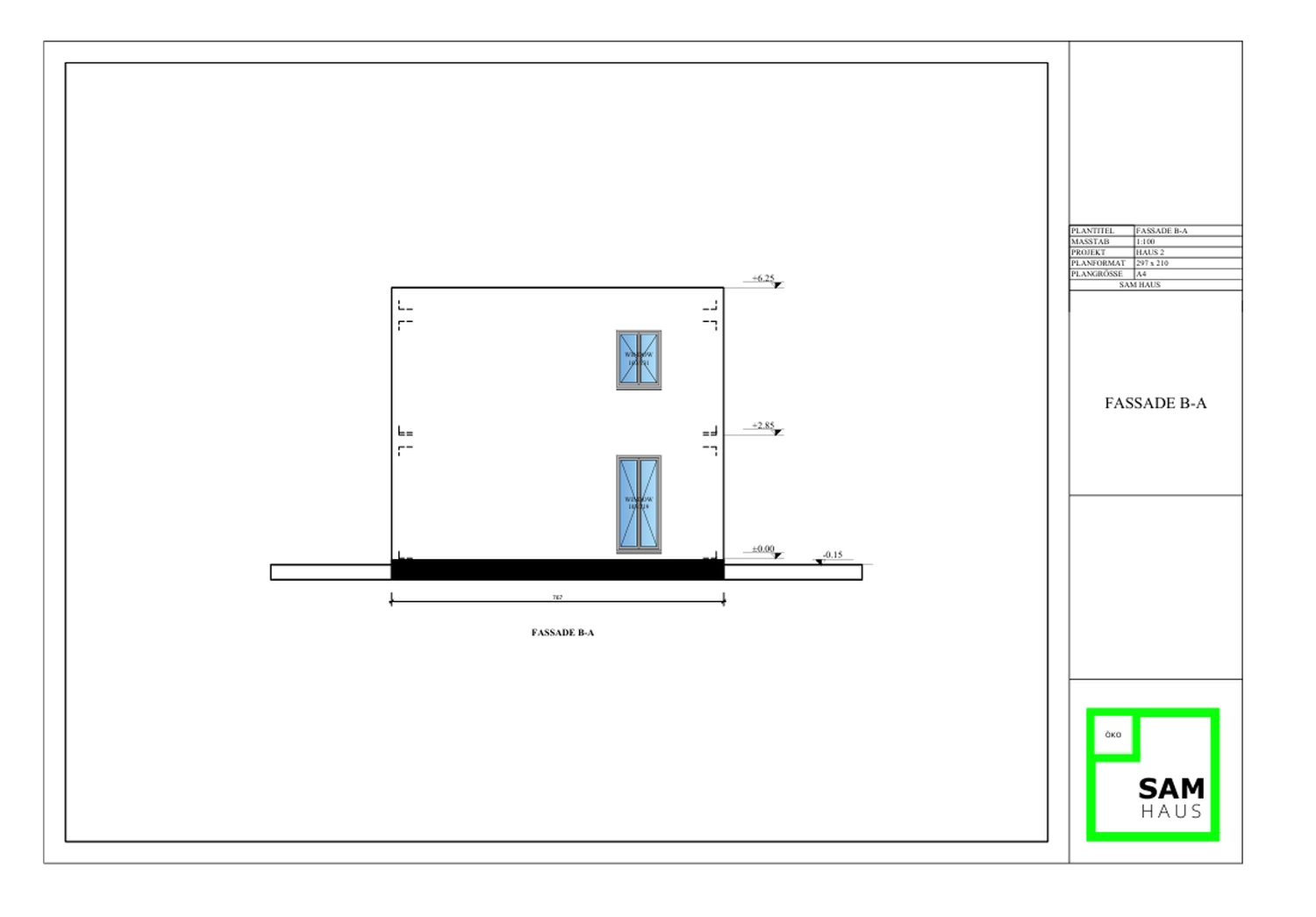 Sam Haus – modularer Hausbau - Hausmodell
