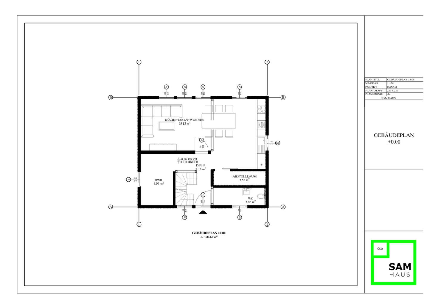 Sam Haus – modularer Hausbau - Hausmodell