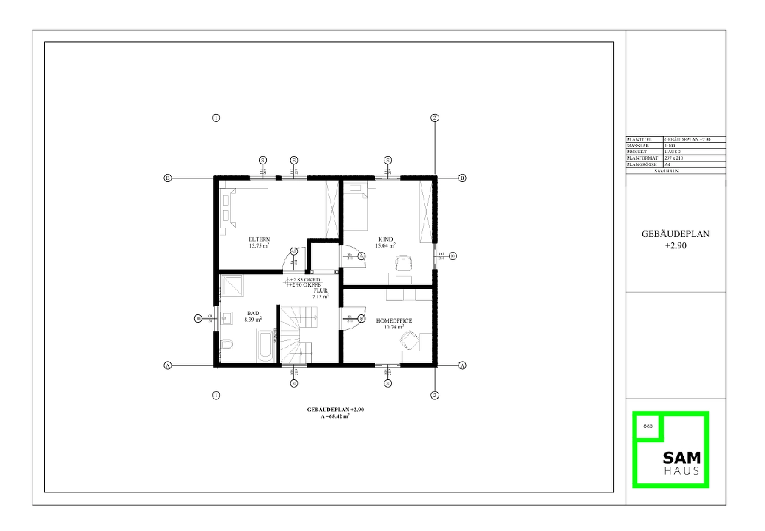 Sam Haus – modularer Hausbau - Hausmodell