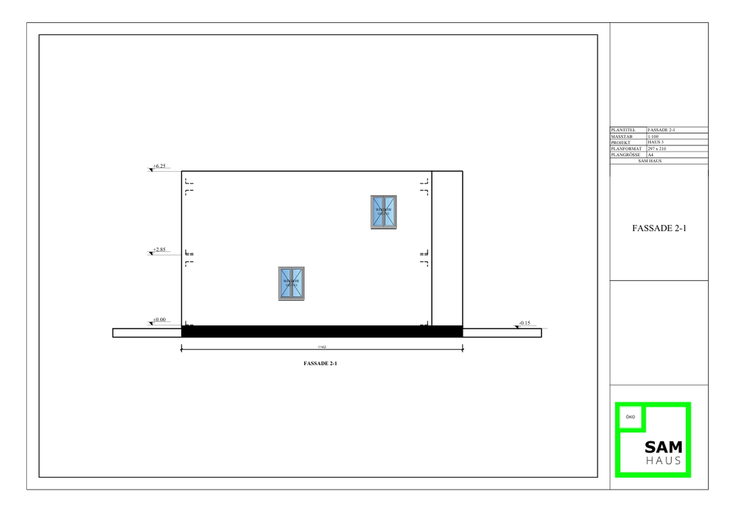 Sam Haus – modularer Hausbau - Hausmodell