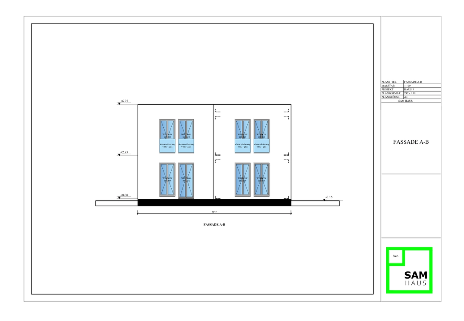 Sam Haus – modularer Hausbau - Hausmodell