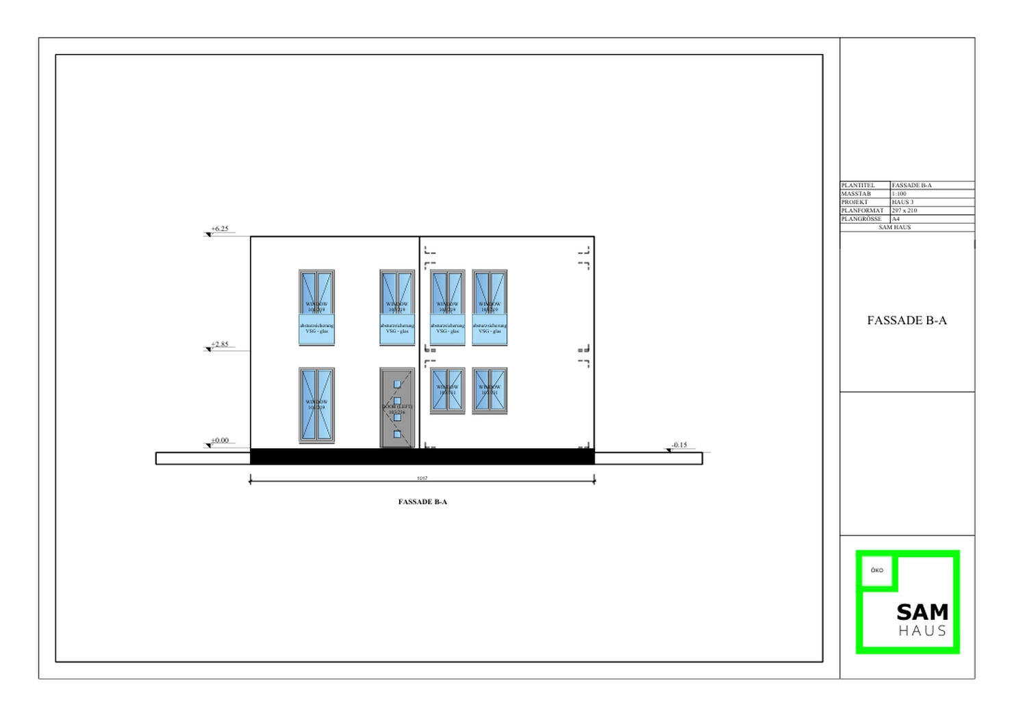 Sam Haus – modularer Hausbau - Hausmodell