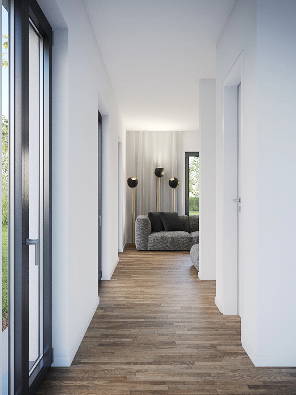 Sam Haus – modularer Hausbau - Hausinnenraum