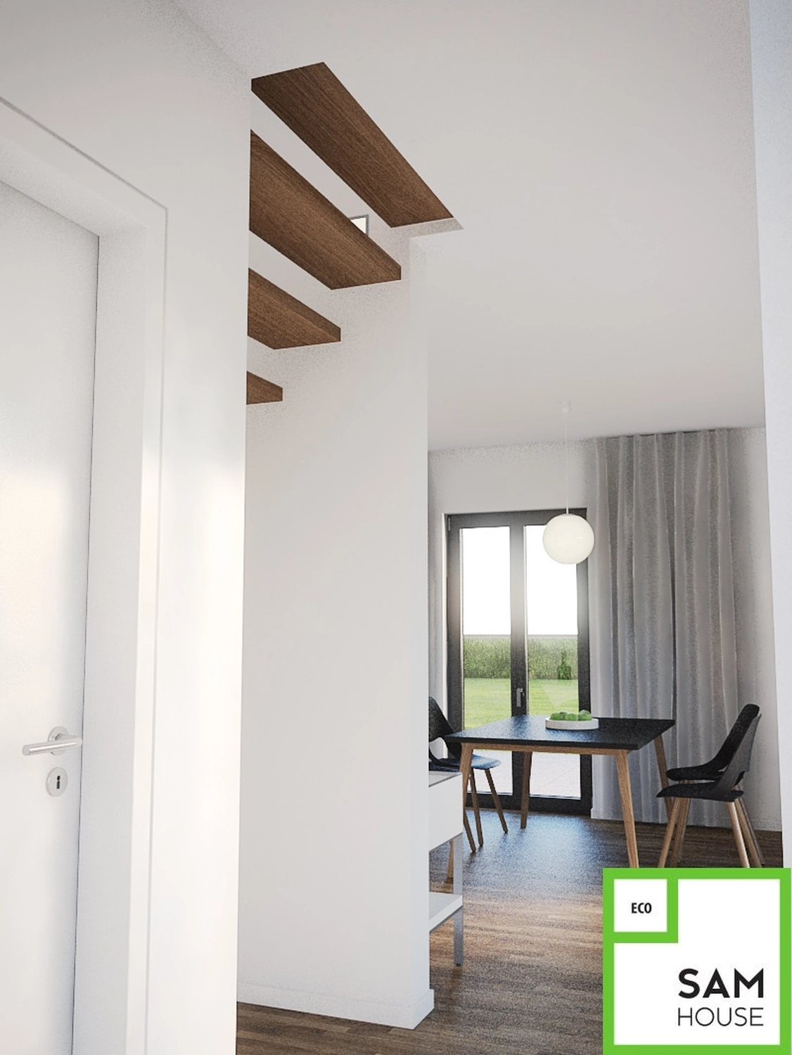 Sam Haus – modularer Hausbau - Hausinnenraum