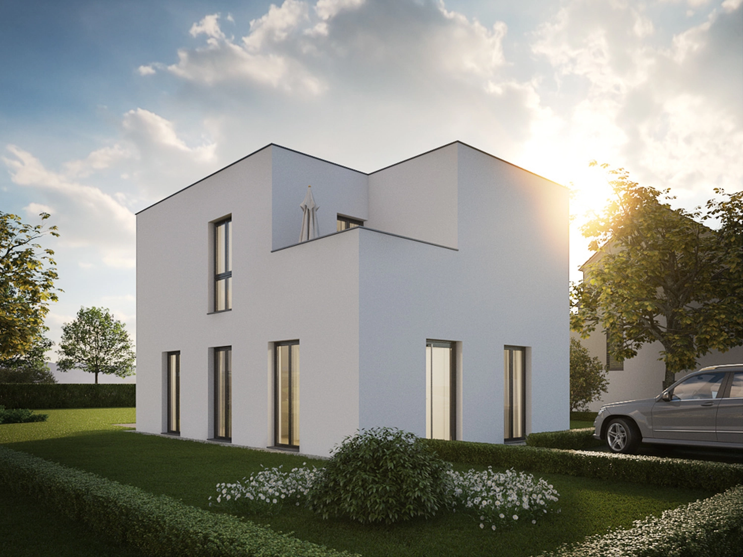 Sam Haus – modularer Hausbau - Haus außen