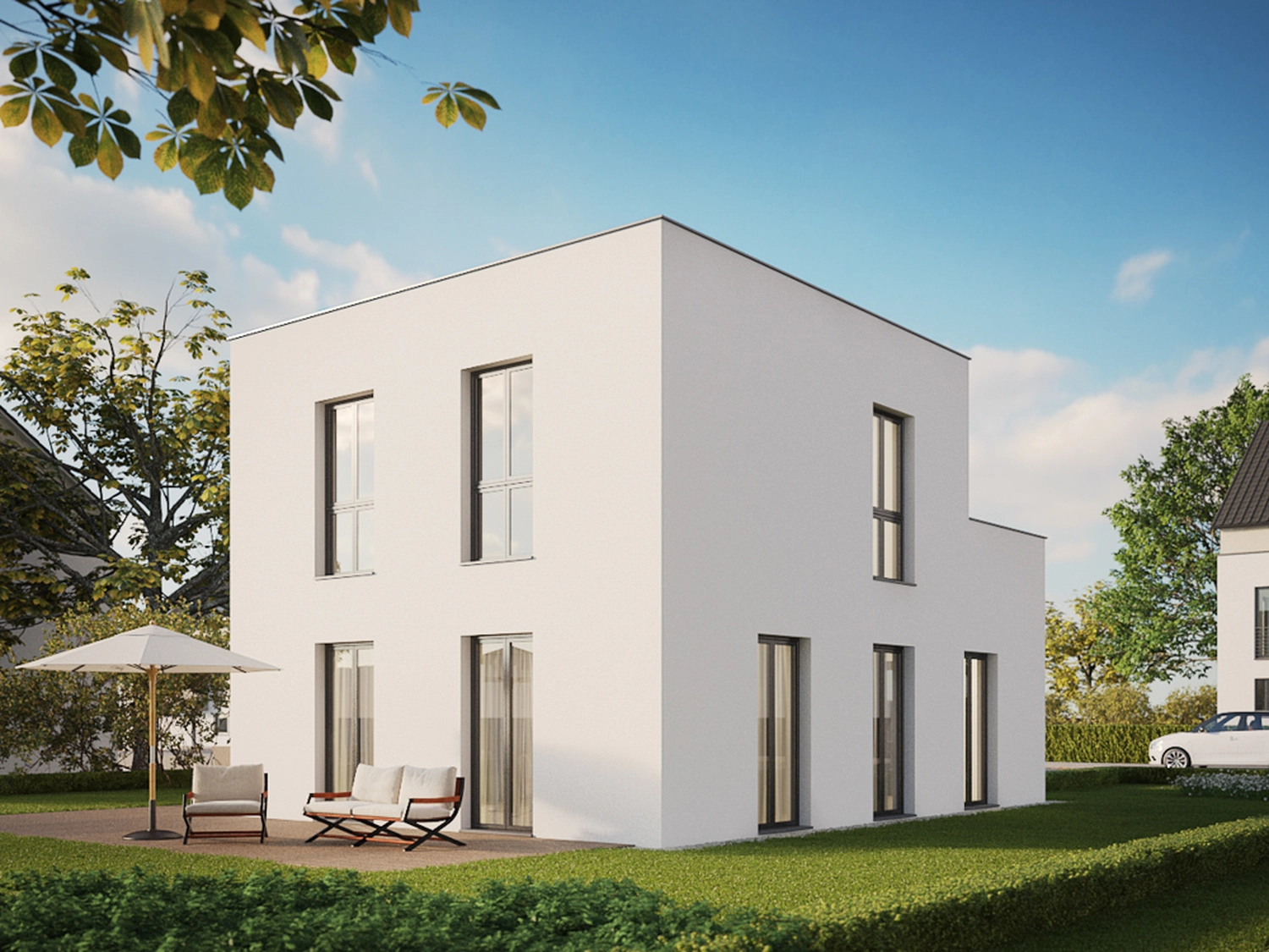 Sam Haus – modularer Hausbau - Haus außen